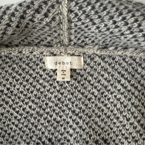 Debut Open Front Long Cardigan South Western Aztec Sweater Women’s size medium - Picture 6 of 8